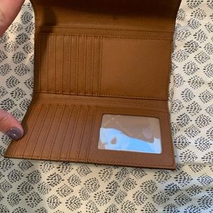 Michael Kors Bags - Michael Kors luggage colored wallet Michael Kors Bags - Michael Kors luggage colored wallet
